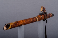 Honduran Rosewood Burl Native American Flute, Minor, Mid A-4, #J42F (5)